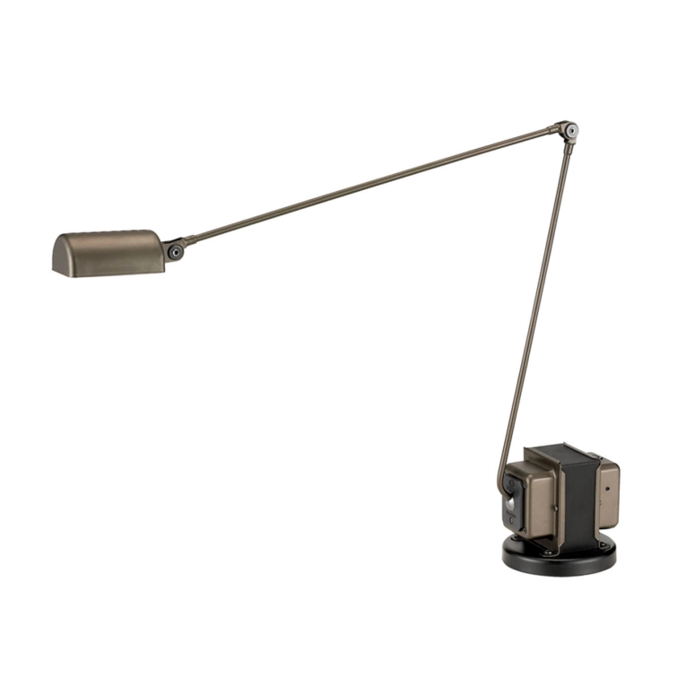 Lampe de bureau DAPHINE LED Bronze métallique LUMINA
