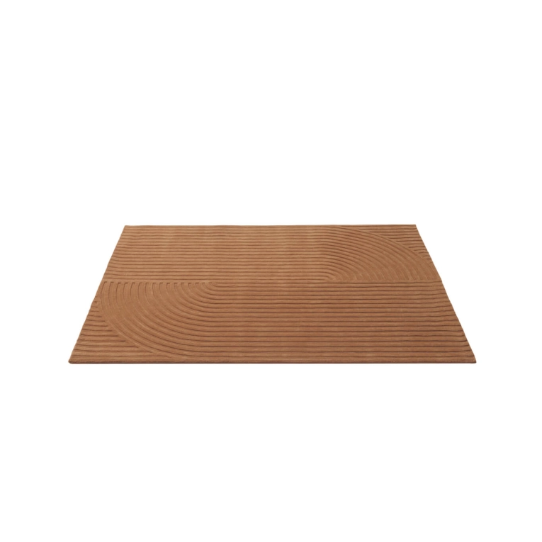 Tapis RELEVO QUATTRO 170x240 Orange brûlé MUUTO