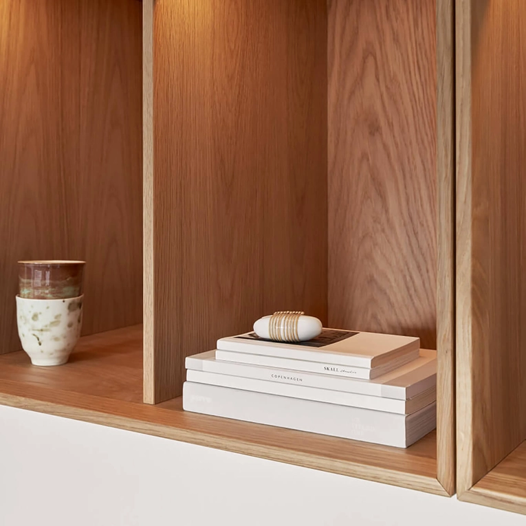 VIPP675 Buffet mural H5 L 150 Chêne Clair VIPP