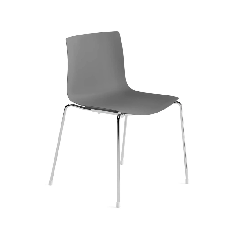 Chaise CATIFA RE 46 4 pieds Anthracite ARPER