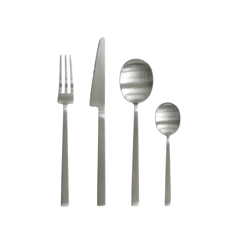 Couvert KOGEI 24 pièces Acier brossé 101 COPENHAGEN