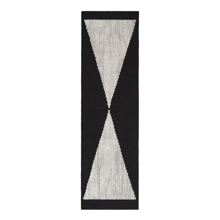 Rug WEDGE Rug 70x250 Black TOM DIXON