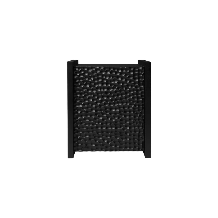 Side Table SCARNI W 38 Black FERM LIVING