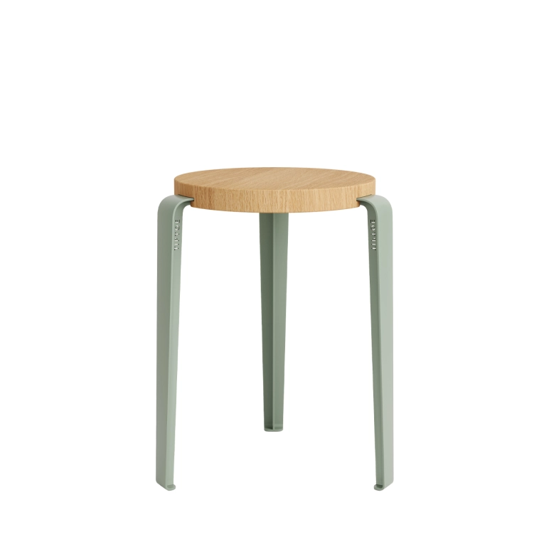 Tabouret LOU Chêne Gris Eucalyptus TIPTOE