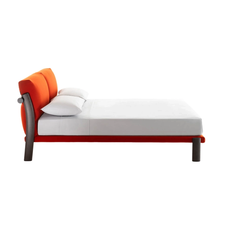 Bed NAGORI 185 x 225 Moka/ Terso 32926 ZANOTTA