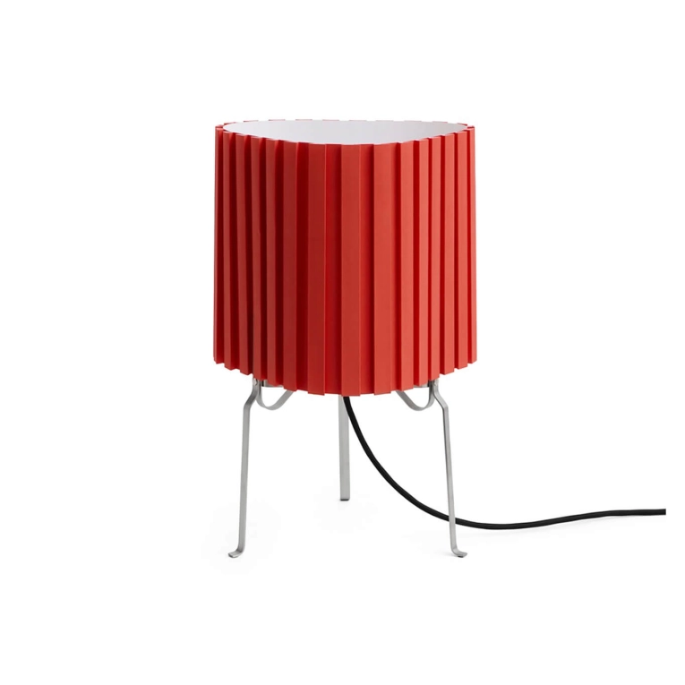 Lampe à poser CANELE Rouge Tomate HAY