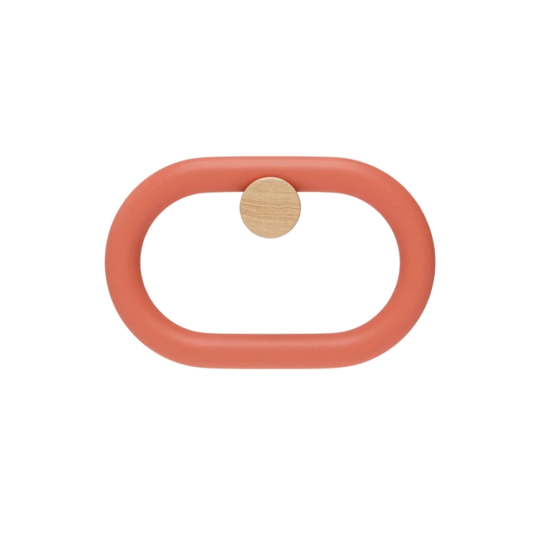 Wall Hook FERNAND Horizontale Spiced Coral HARTO