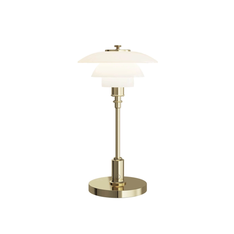 Portable Lamp PH 1/1 PORTABLE Brass metallised LOUIS POULSEN