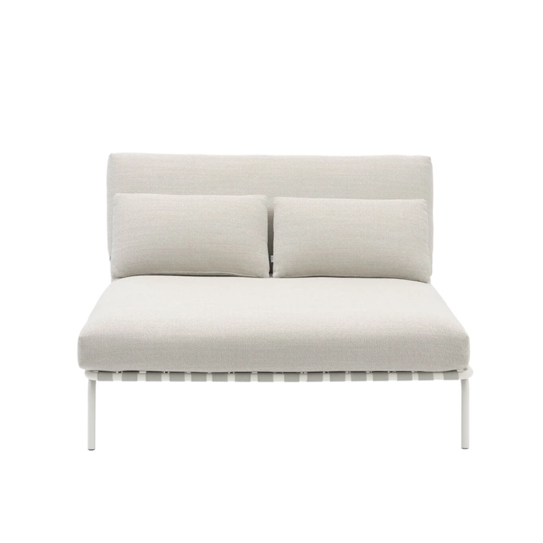 Outdoor Bench and Sunlounger SETTLE Laze I/Grey MUUTO