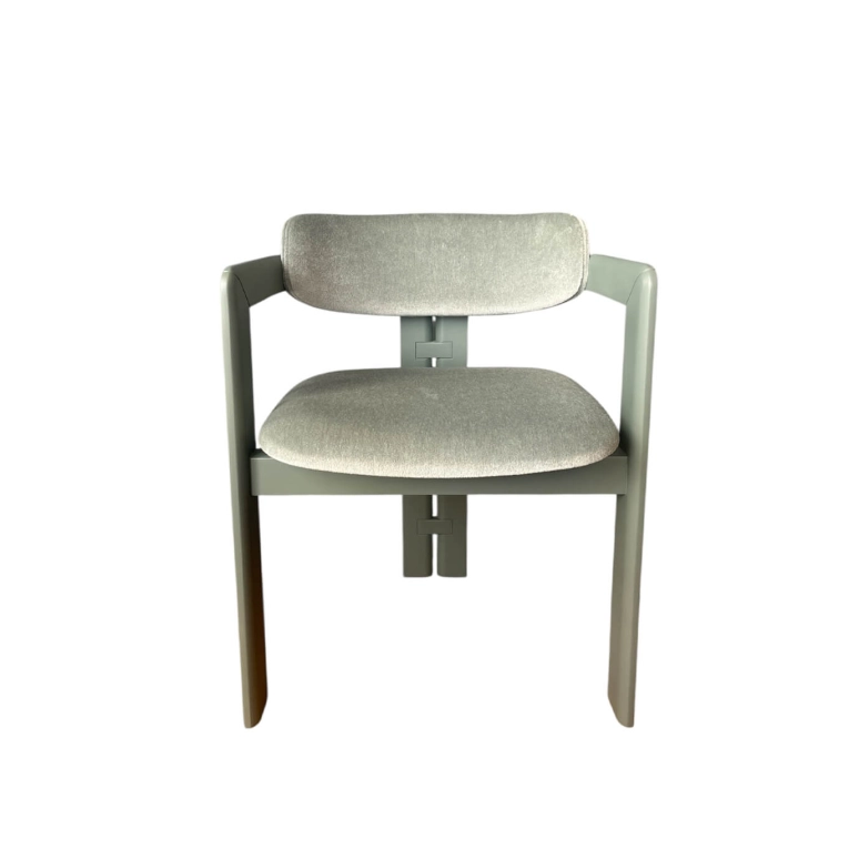 Chaise 0414 Tissu Aquamarine 003 GALLOTTI & RADICE