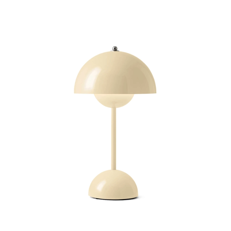 Lampe à poser FLOWERPOT VP9 sans fil Ivoire AND TRADITION