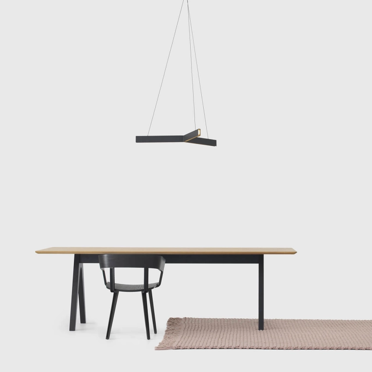 Suspension TRI Noir RESIDENT