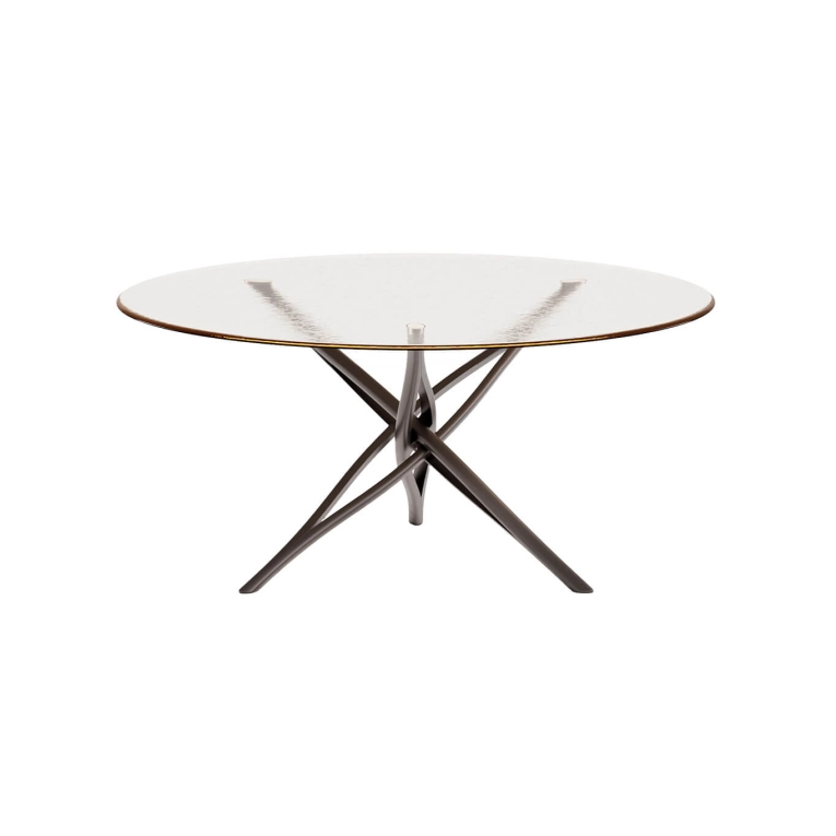 Table SK TABLE Ø 140 Verre MDF