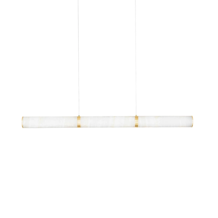 Pendant Light PARS HORIZONTAL Laiton BossÃ© ANOUR