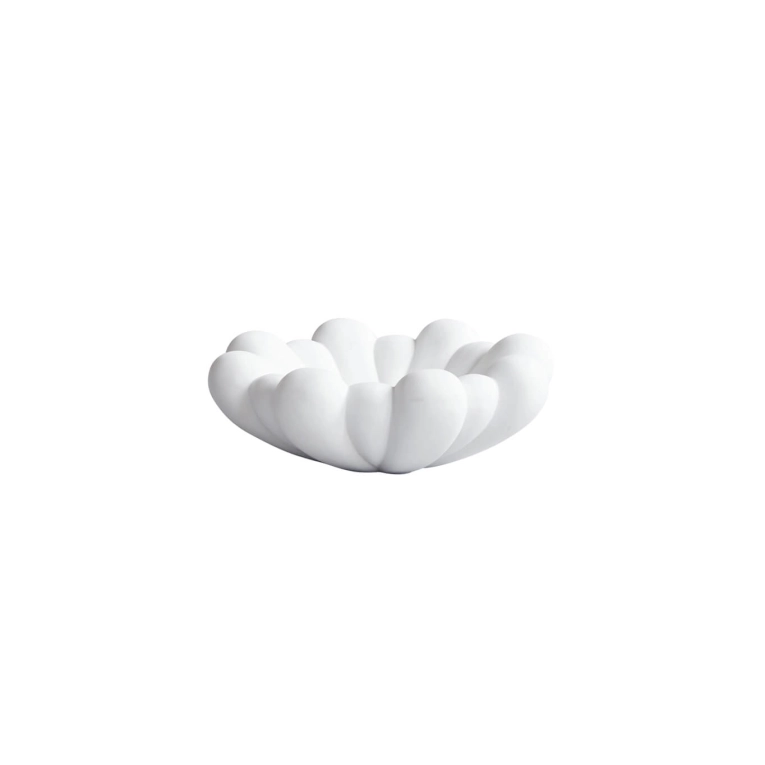 Centre de table & corbeille BLOOM TRAY medio Blanc os 101 COPENHAGEN