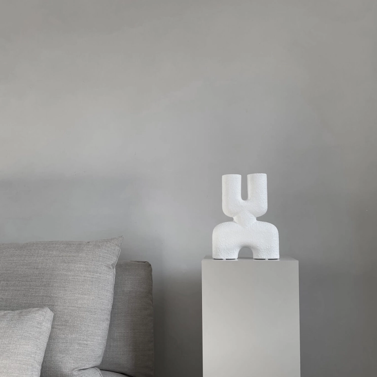Vase COBRA DOUBLE mini Blanc bulle 101 COPENHAGEN