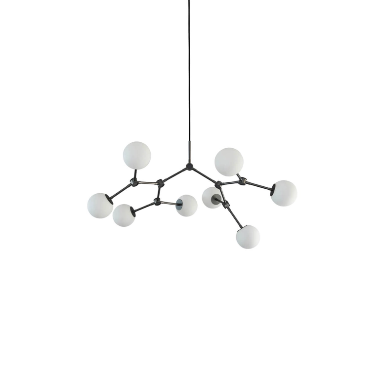 Suspension DROP CHANDELIER BULP MINI Gris 101 COPENHAGEN