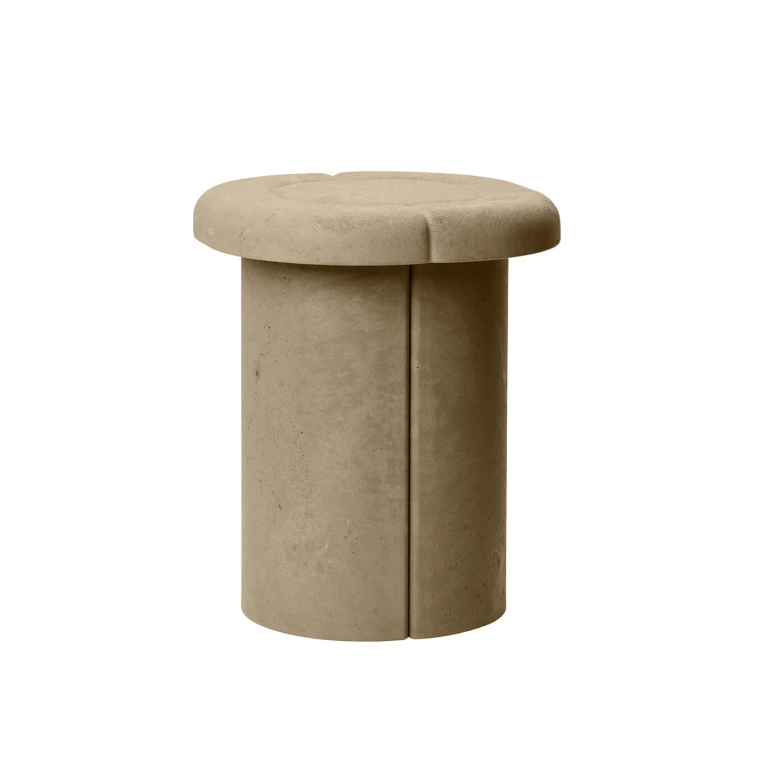 Tabouret ALDER STOOL Gris terre MATER