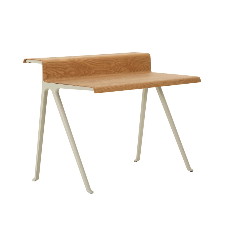 Bureau COURIER Craie/ Chêne naturel VITRA