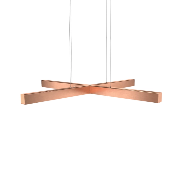 Pendant Light X-MODEL Brushed Copper ANOUR