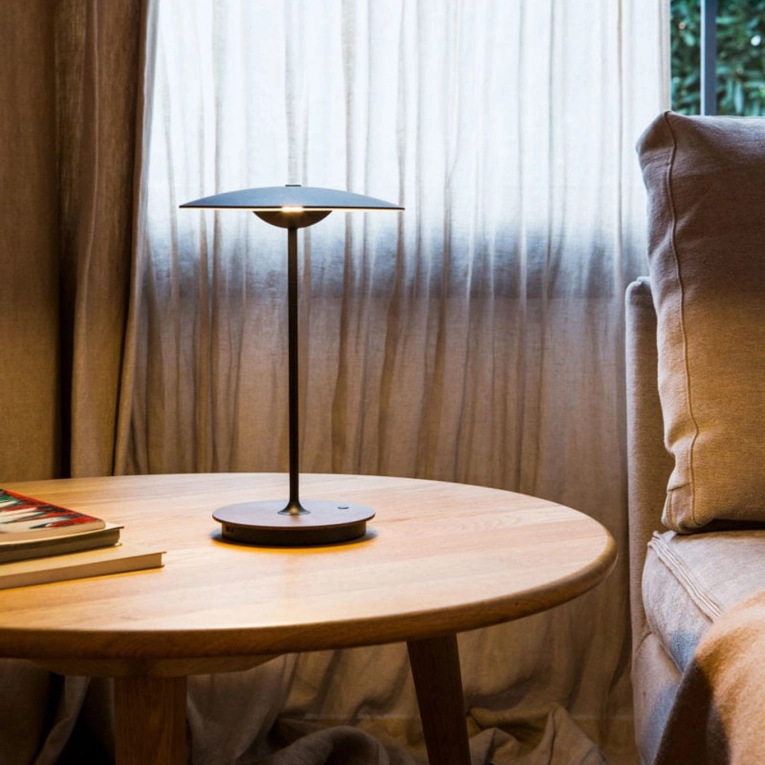 Lampe sans fil GINGER Chêne/Blanc MARSET