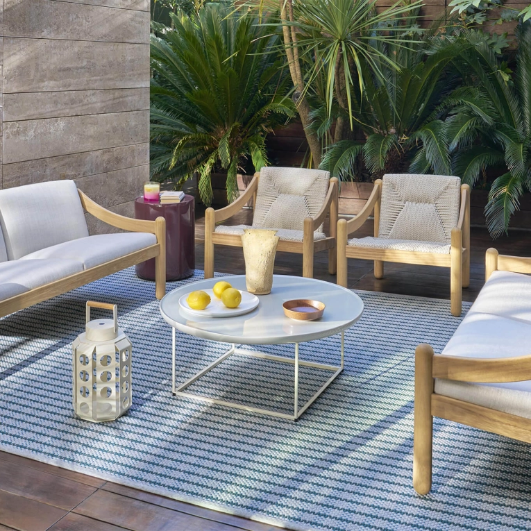 Outdoor Coffee Table TOREI OUTDOOR Ø 88 Ash Grey CASSINA