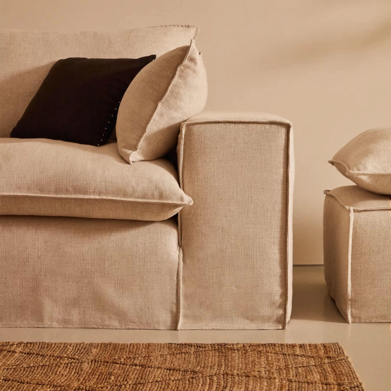 ANARELA 3 places Lin Beige KAVE HOME