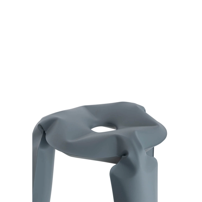 Tabouret PLOPP STANDARD Aluminium Bleu-gris mat ZIETA
