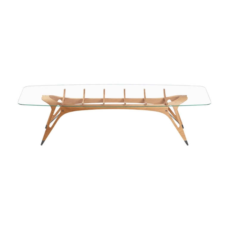 Dining Table VERTEBRA L 300 Oak ZANOTTA