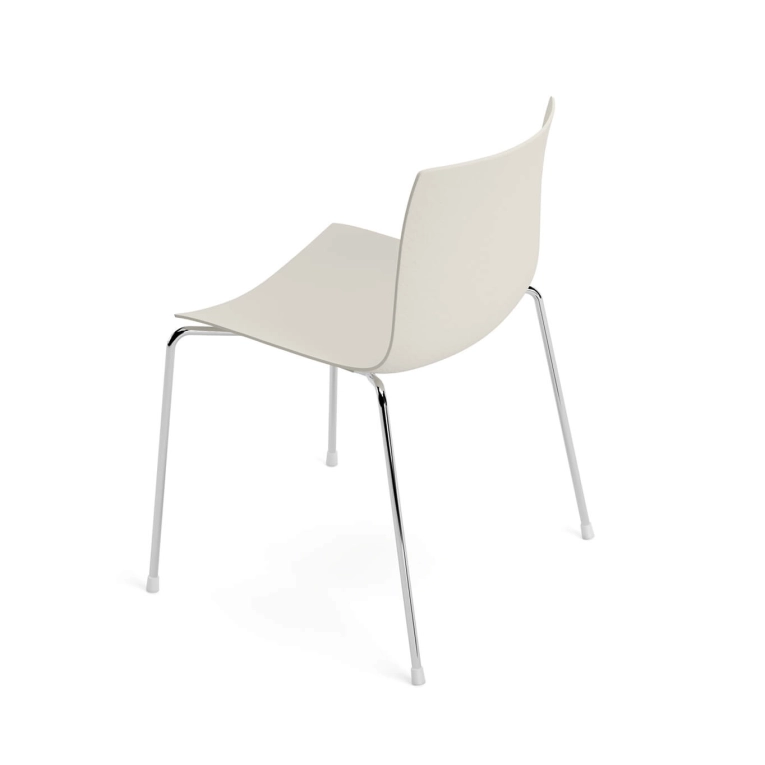 Chaise CATIFA RE 46 4 pieds Ivoire ARPER