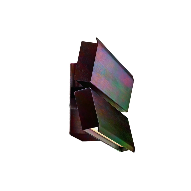 Applique PAPILIO DOUBLE Chrome Opale Foncé ANOUR