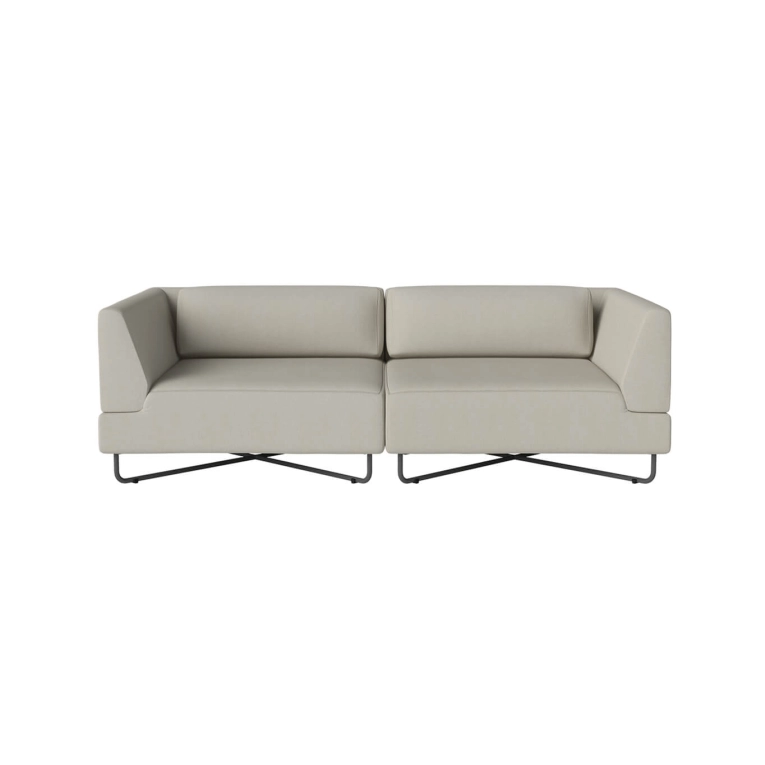 Outdoor Sofa ORLANDO O2 2 modules Brezza Sand BOLIA
