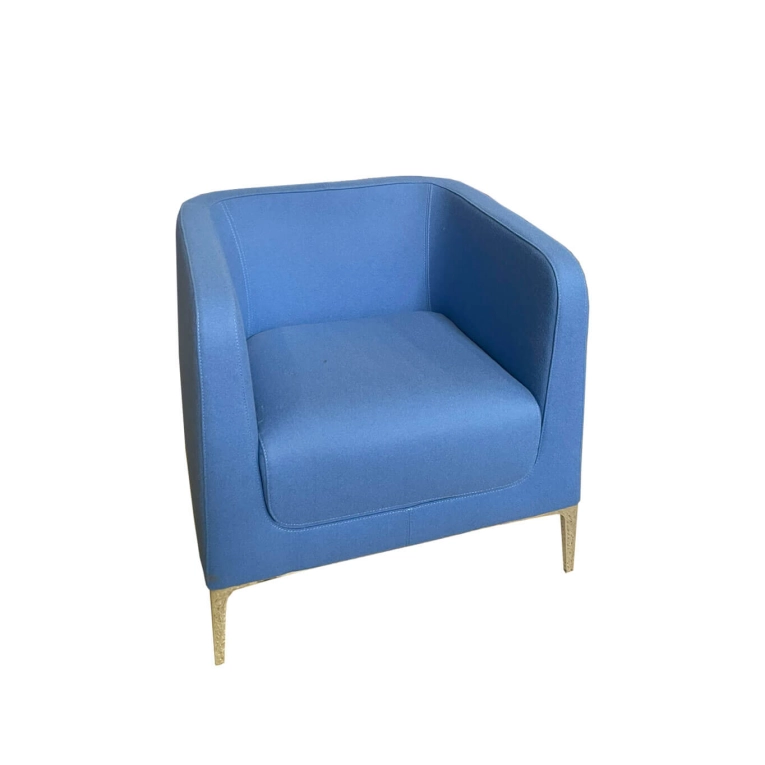 ALPHABET DELTA Tissu Bleu / Chrome SEGIS