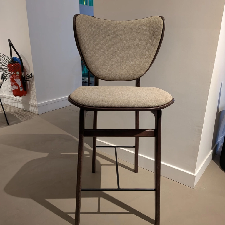 Second-life Bar Stool ELEPHANT Beige NORR11