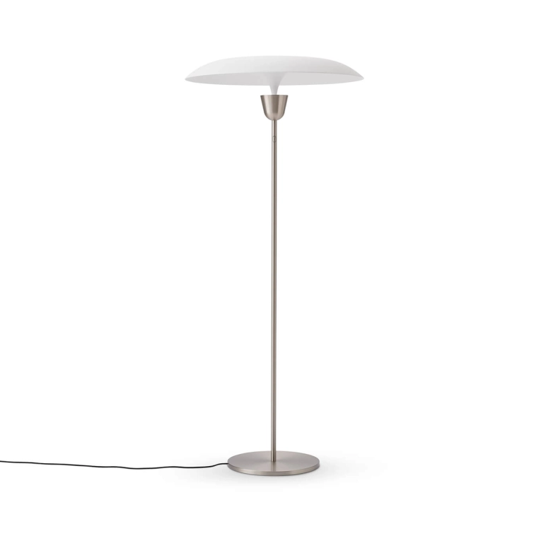 Floor Lamp KANTARELL Nickel plated NEW WORKS