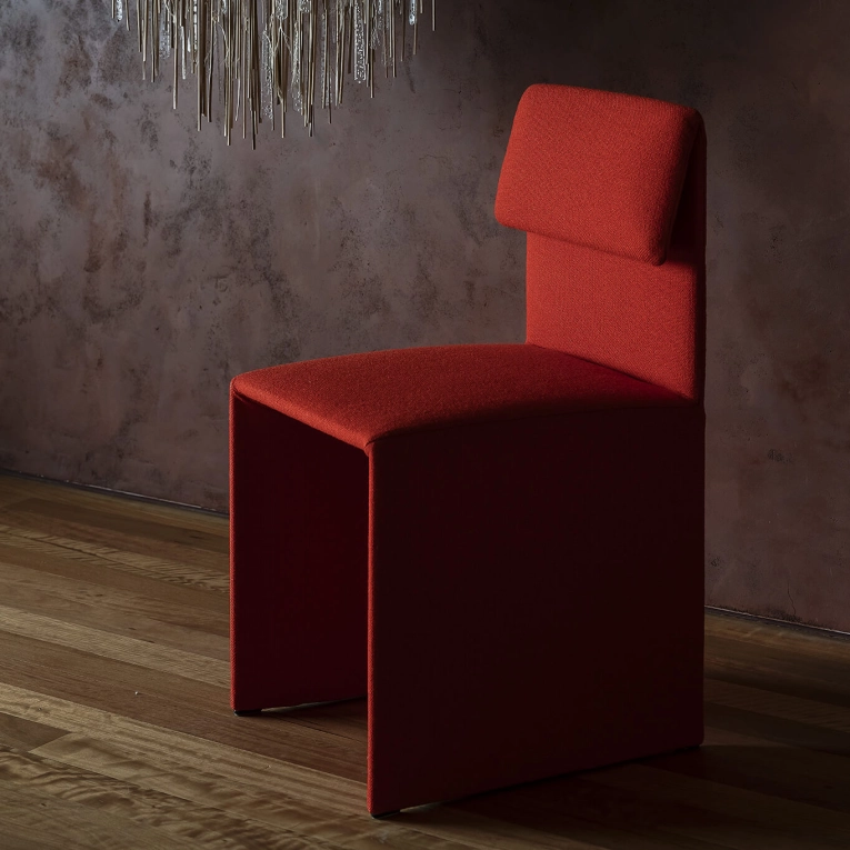 Chaise SACHA Rouge RESIDENT