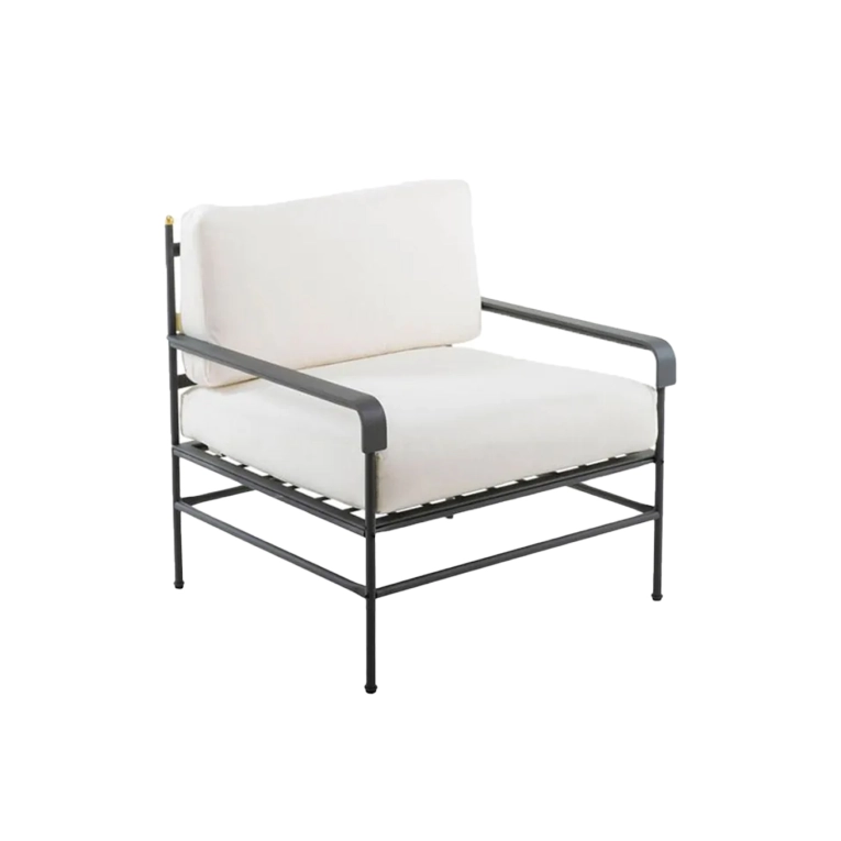 Fauteuil extérieur TOSCANA Latte UNOPIÙ