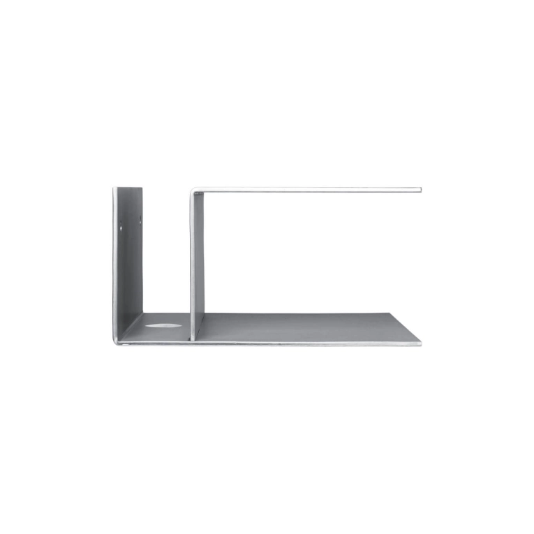 LAGER Bedside Table Aluminium FERM LIVING