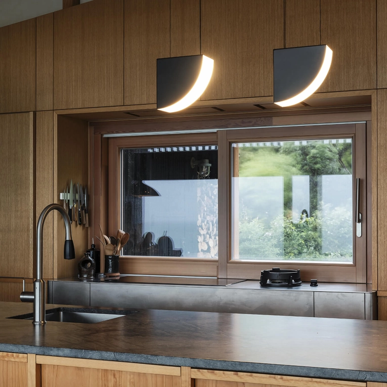 Suspension PHASE Small Bronze foncé RESIDENT