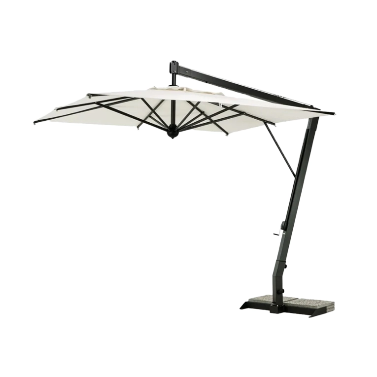 Accessoire extérieur Parasol SALENTO avec mât latéral Aluminium Graphite UNOPIÙ