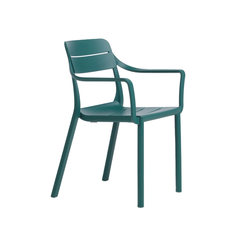 Outdoor Chair and Small Lounge Chair CASSIA with armrests Maya NARDI