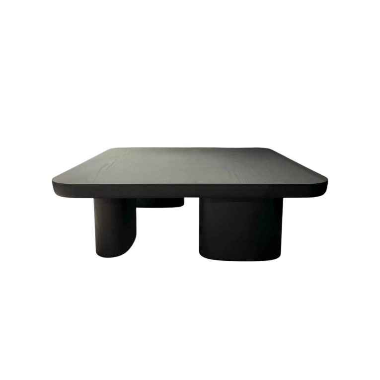 ERNEST Carré Orme Noir POLIFORM