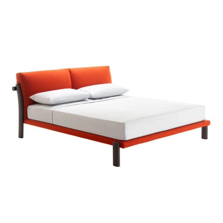 Bed NAGORI 185 x 225 Moka/ Terso 32926 ZANOTTA