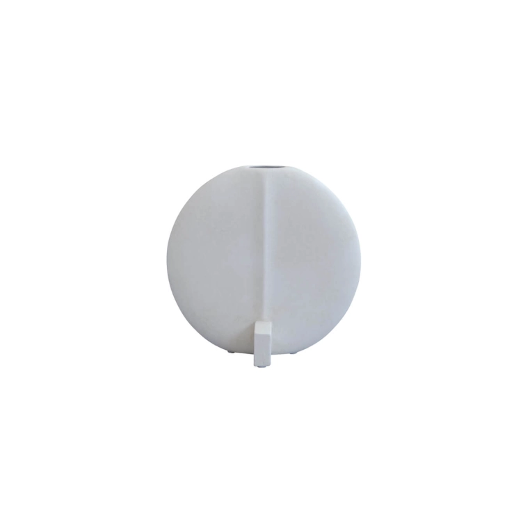 Vase GUGGENHEIM Bone white 101 COPENHAGEN