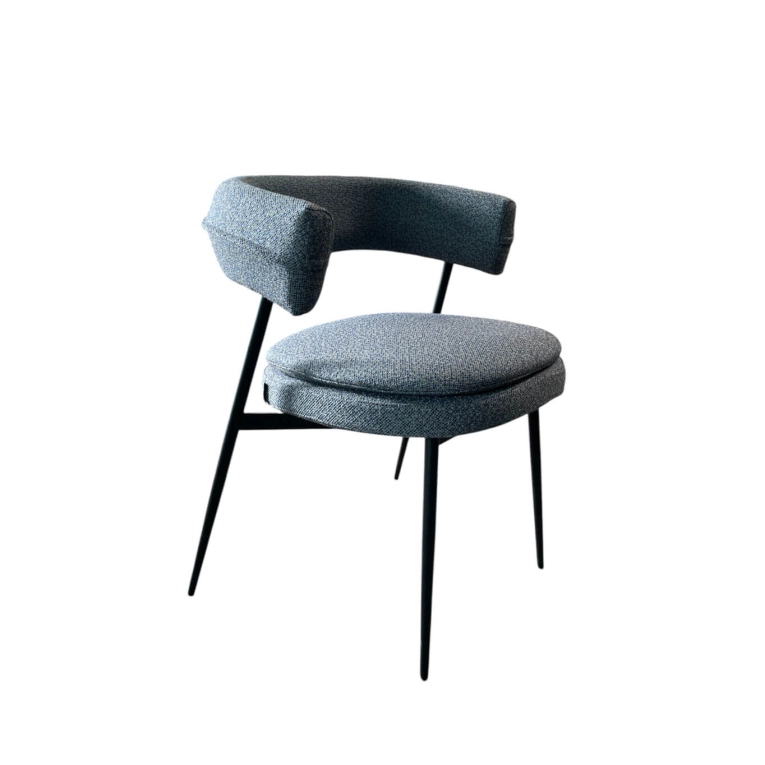 NENA Tissu Gris bleu / Jaune ZANOTTA