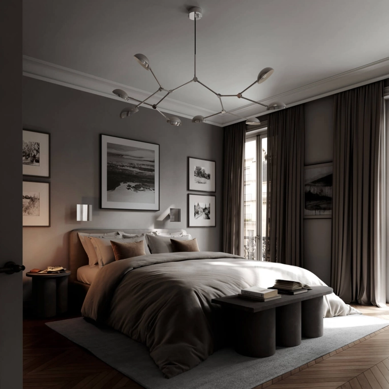 Suspension DROP CHANDELIER Chrome 101 COPENHAGEN