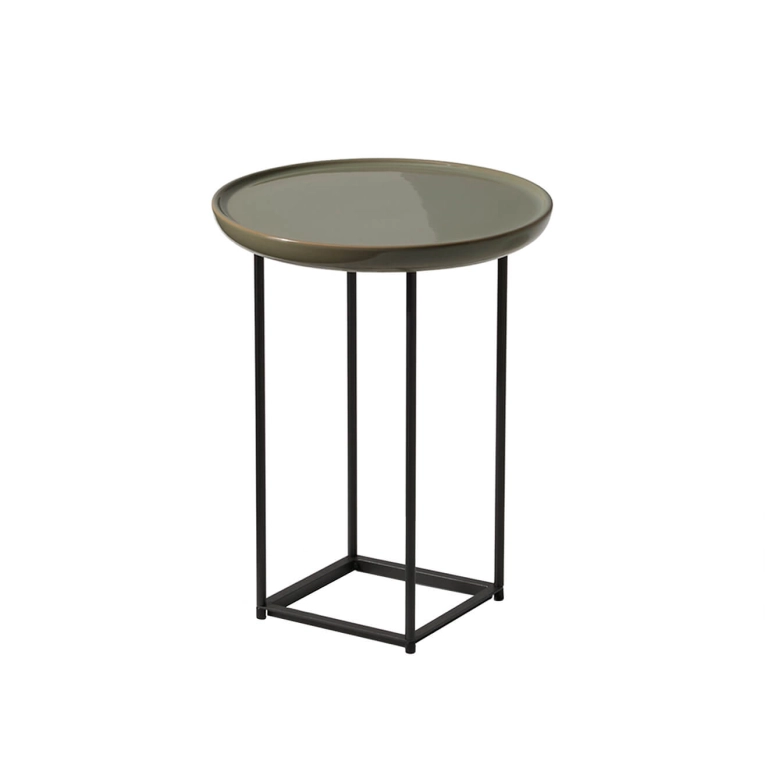 Outdoor Coffee Table TOREI OUTDOOR Ø 39 Moss Green CASSINA