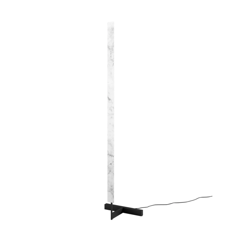 Floor Lamp F-MODEL Carrara Marble ANOUR