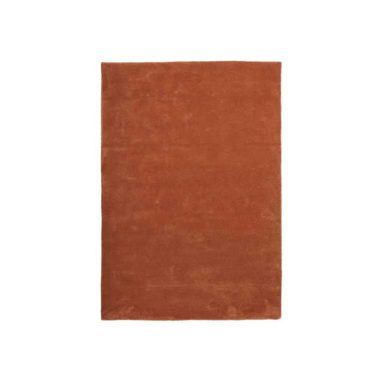 Tapis STILLE 140 x 200 Rouge Brun FERM LIVING