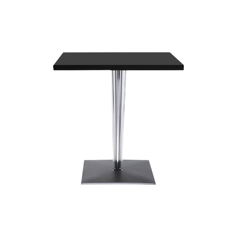 TOP TOP Square H 72 Noir / Transparent KARTELL